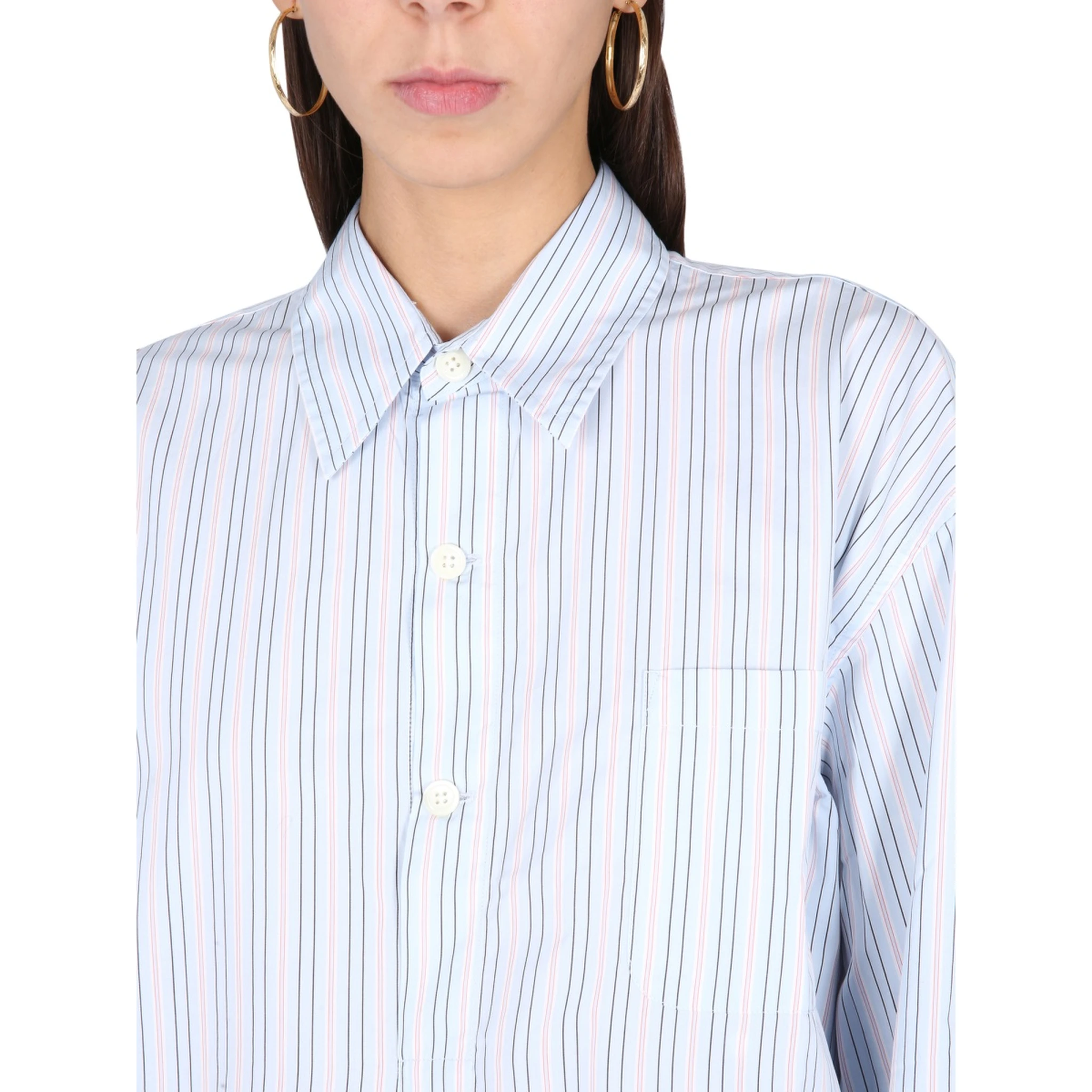 SHIRT WITH STRIPE PATTERN
