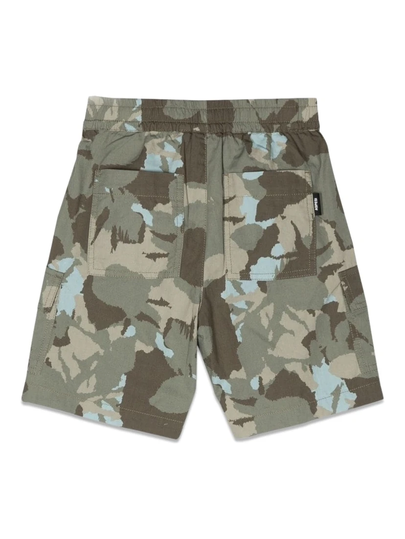 camou bermuda shorts