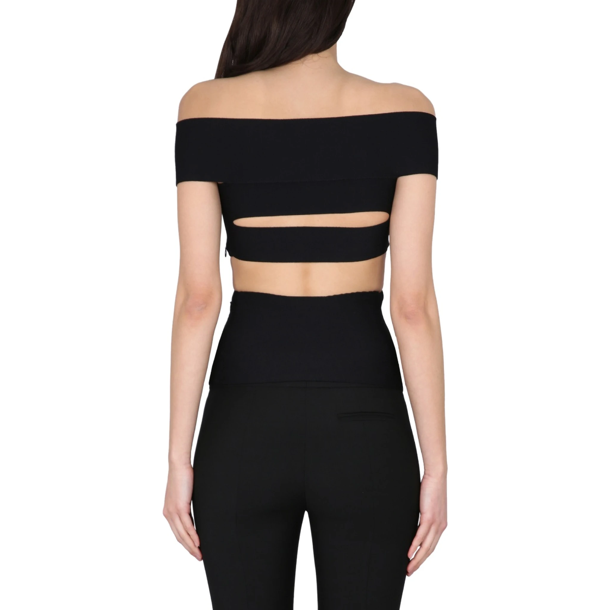 TOP WITH CUT-OUT DETAILS