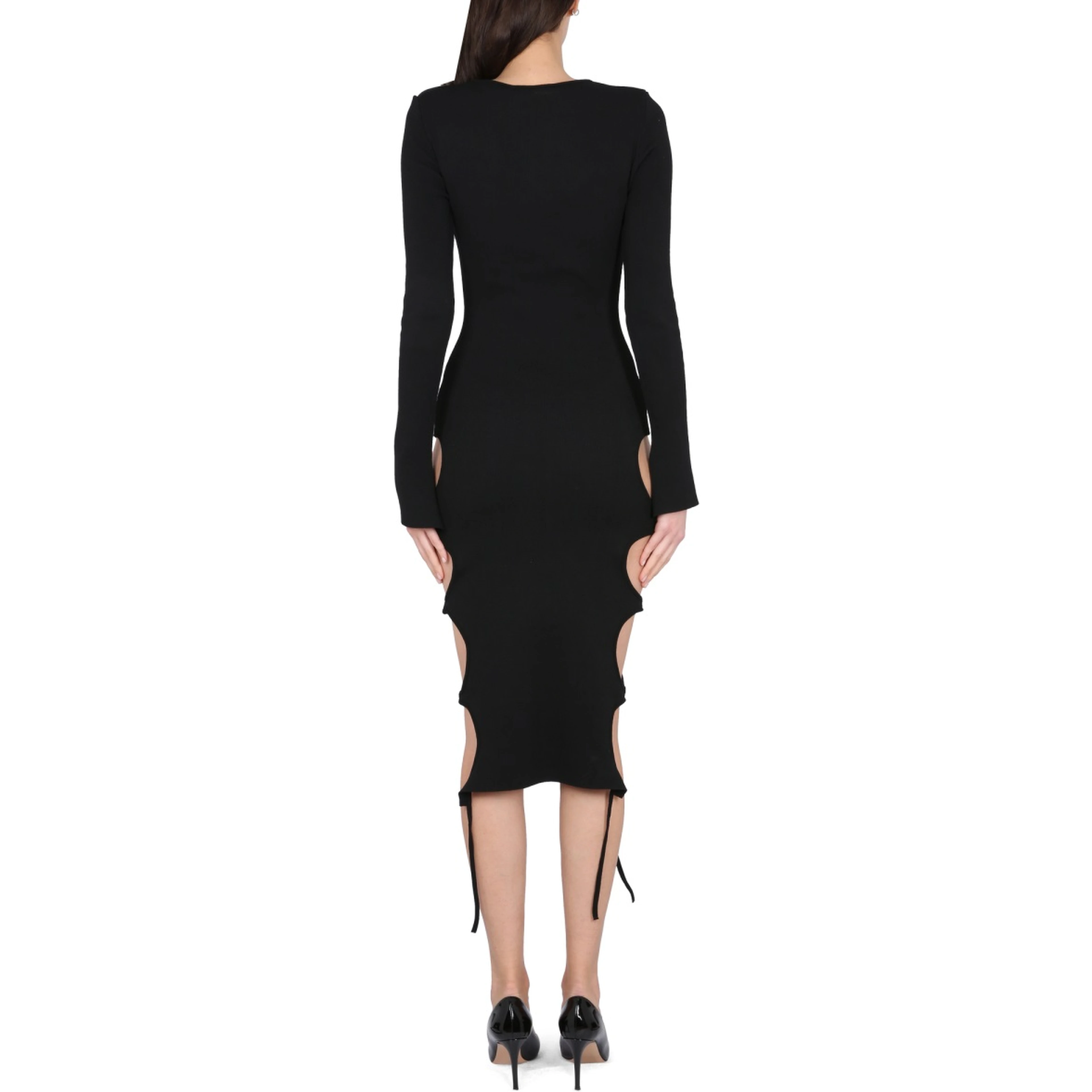 DRESS WITH CUT-OUT DETAILS