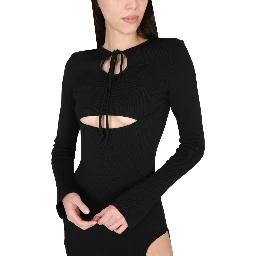 DRESS WITH CUT-OUT DETAILS