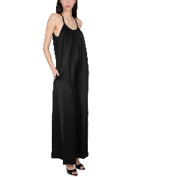 WIDE SATIN JUMPSUIT