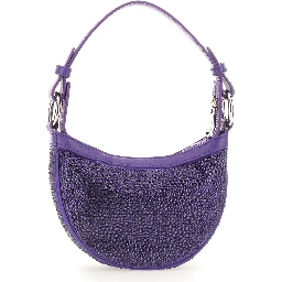 MINI HOBO BAG WITH CRYSTALS