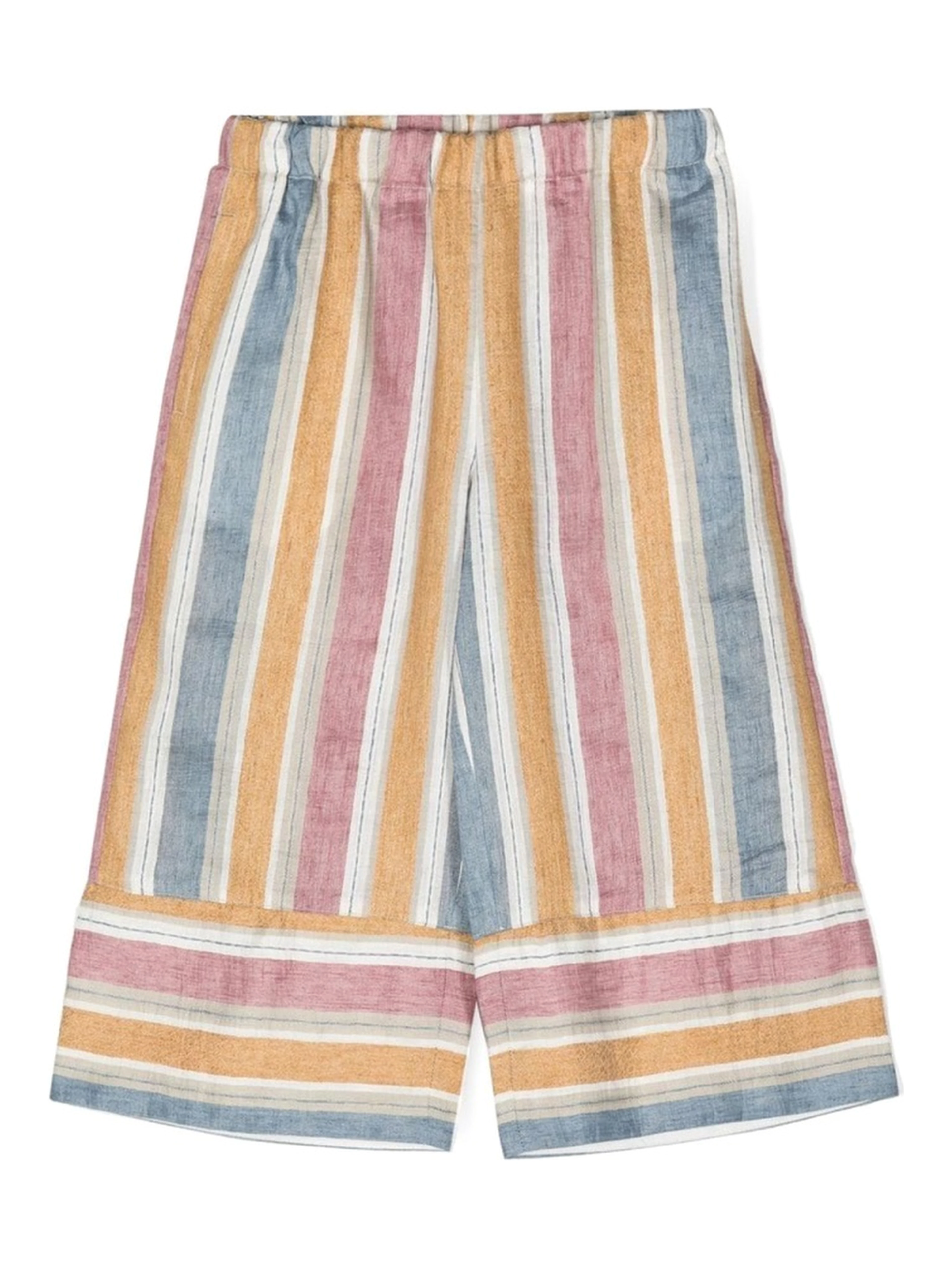striped capri pants