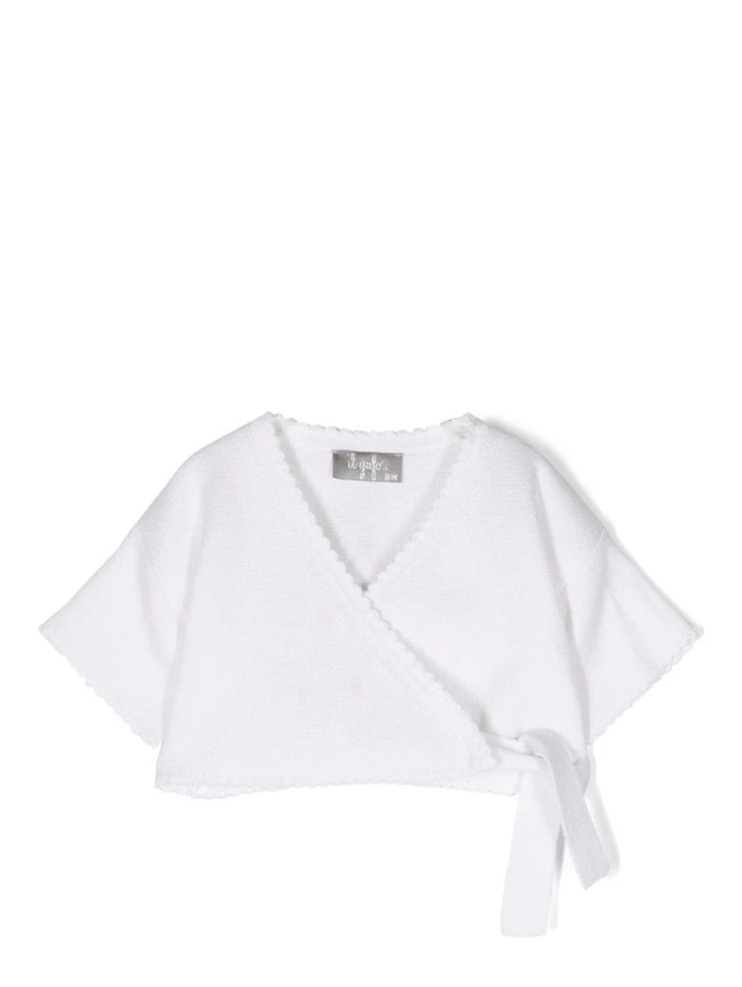 cross cardigan with short sleeves