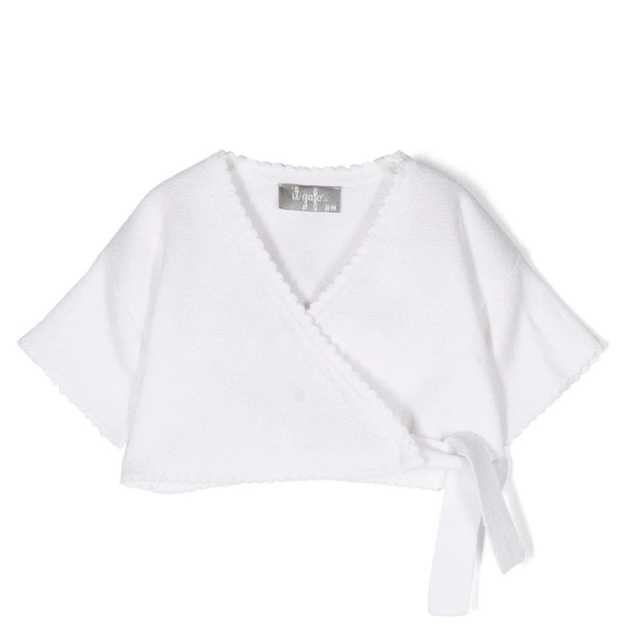 cross cardigan with short sleeves