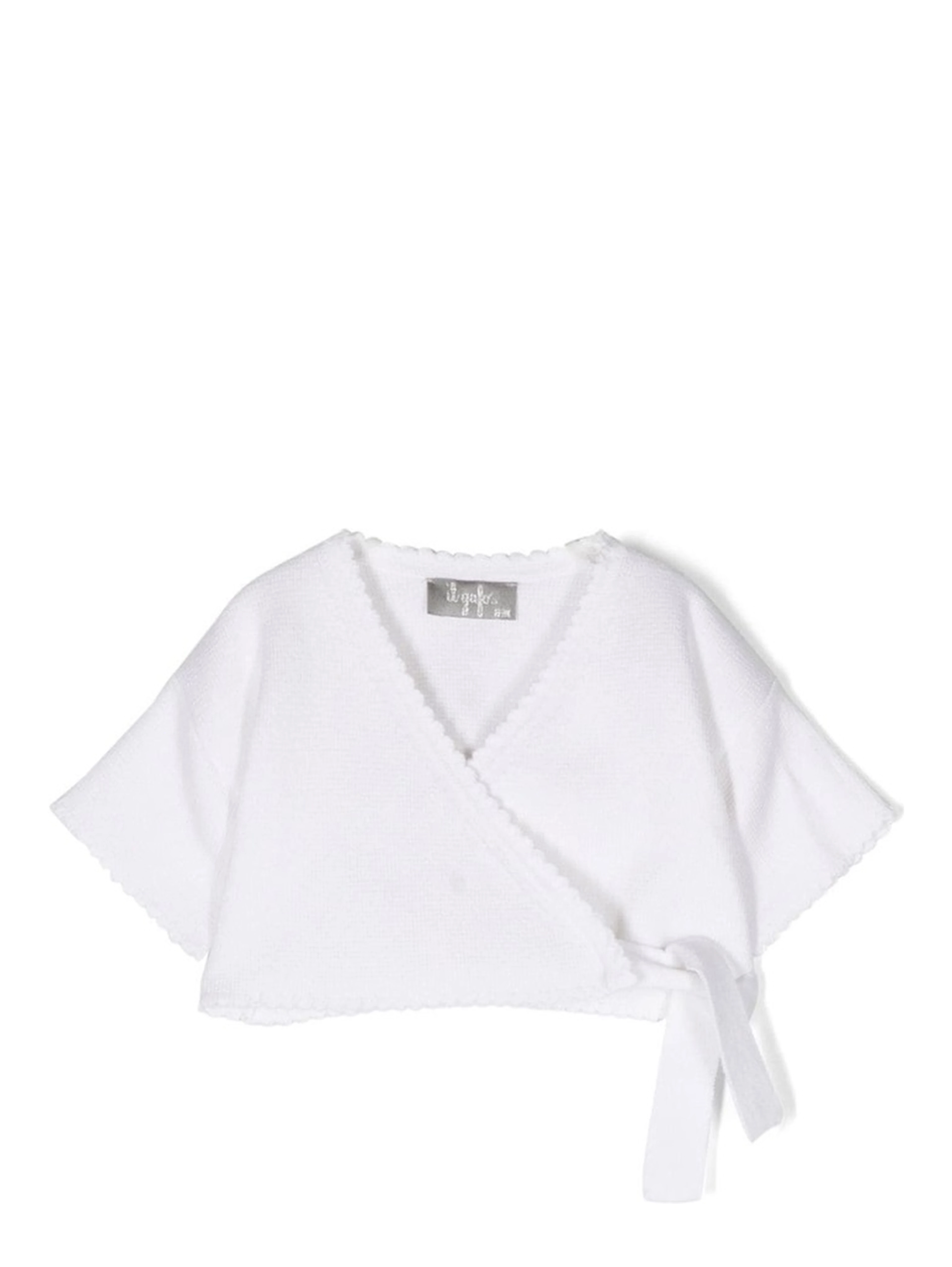 cross cardigan with short sleeves