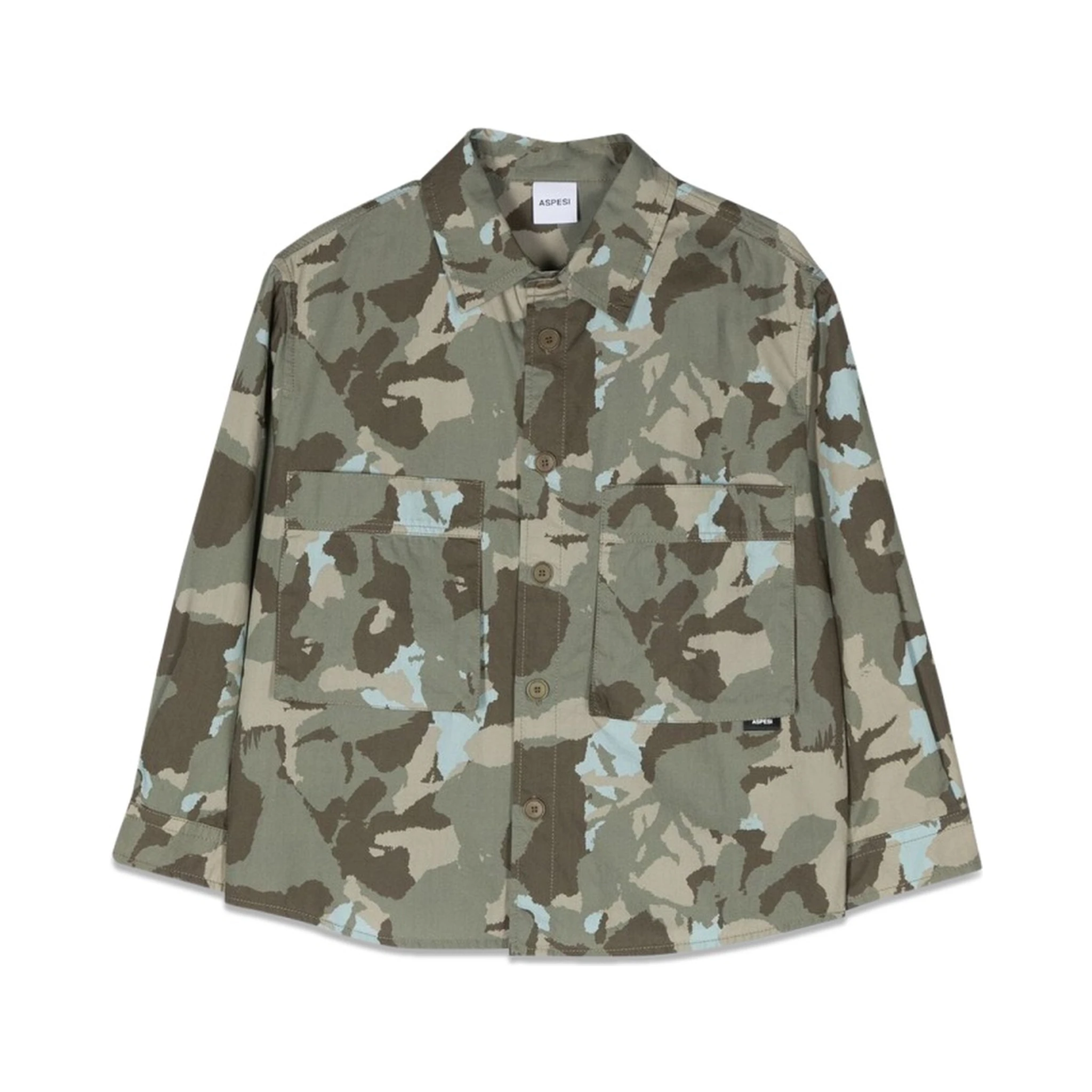 camou shirt jacket