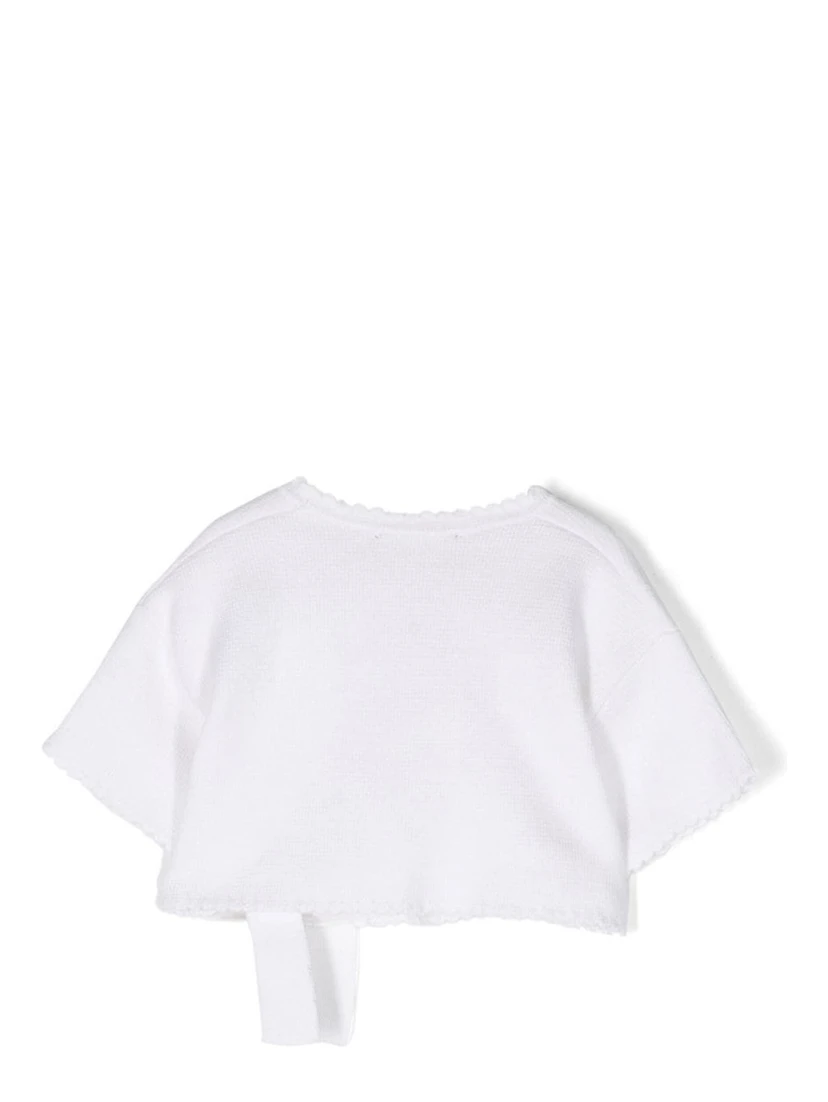 cross cardigan with short sleeves