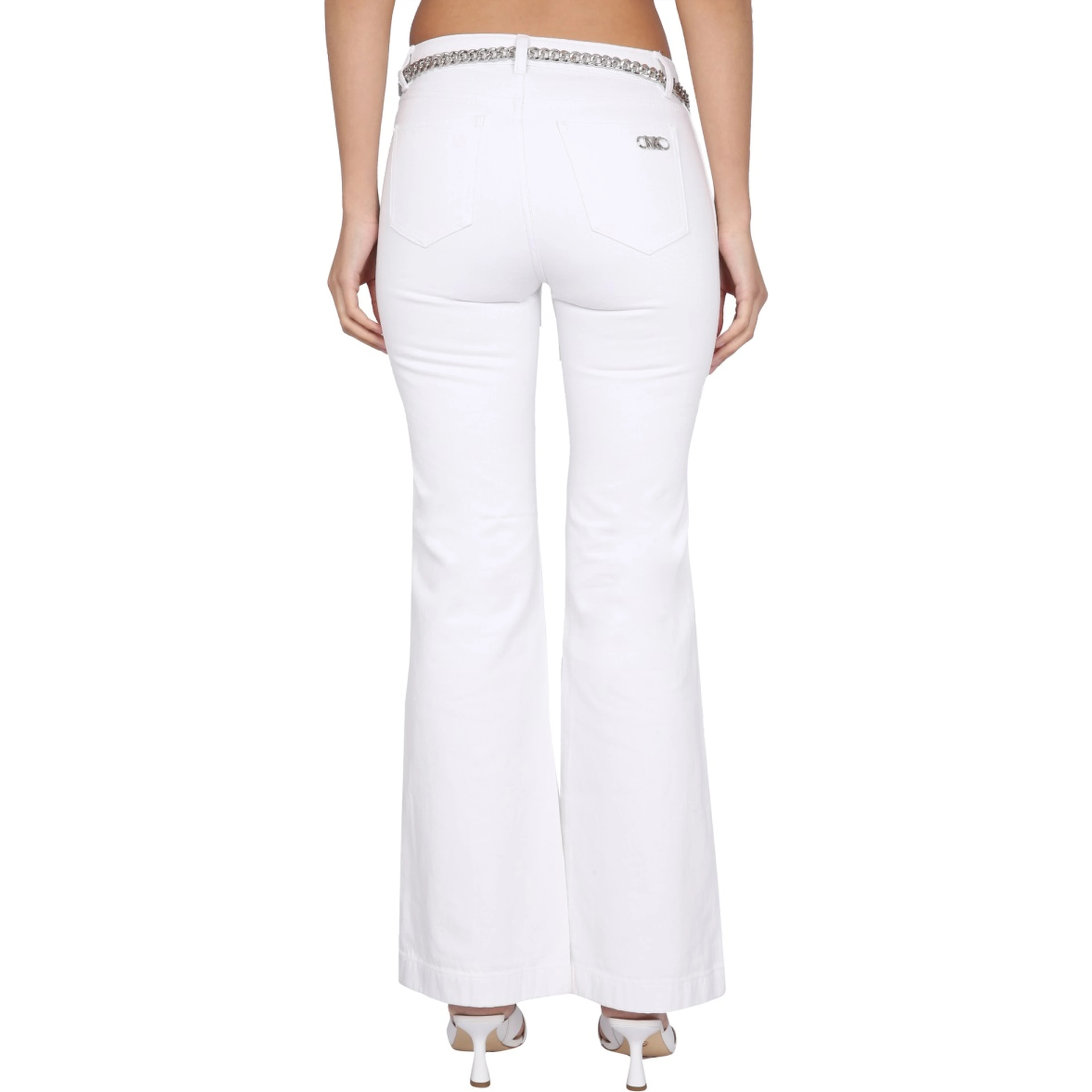 PANTS WITH LOGO BELT