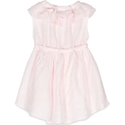 dress with ruffle collar
