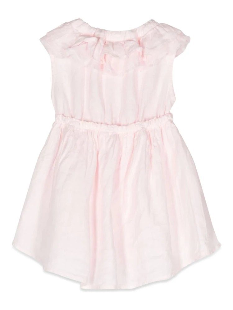 dress with ruffle collar alternative