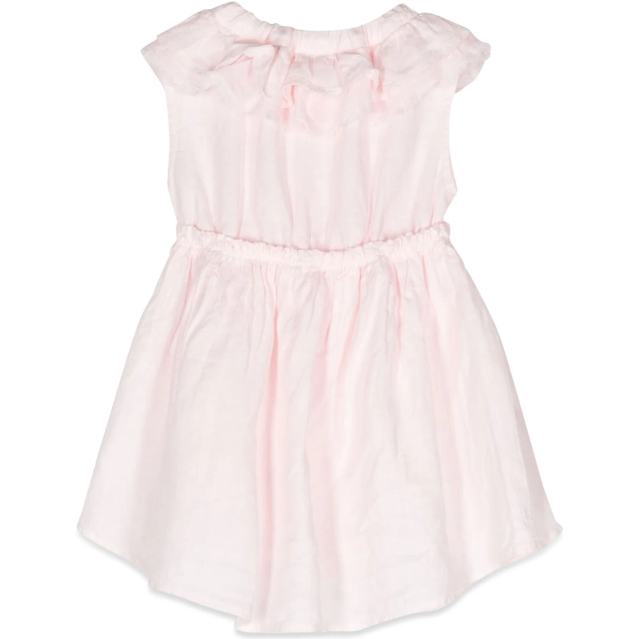 dress with ruffle collar