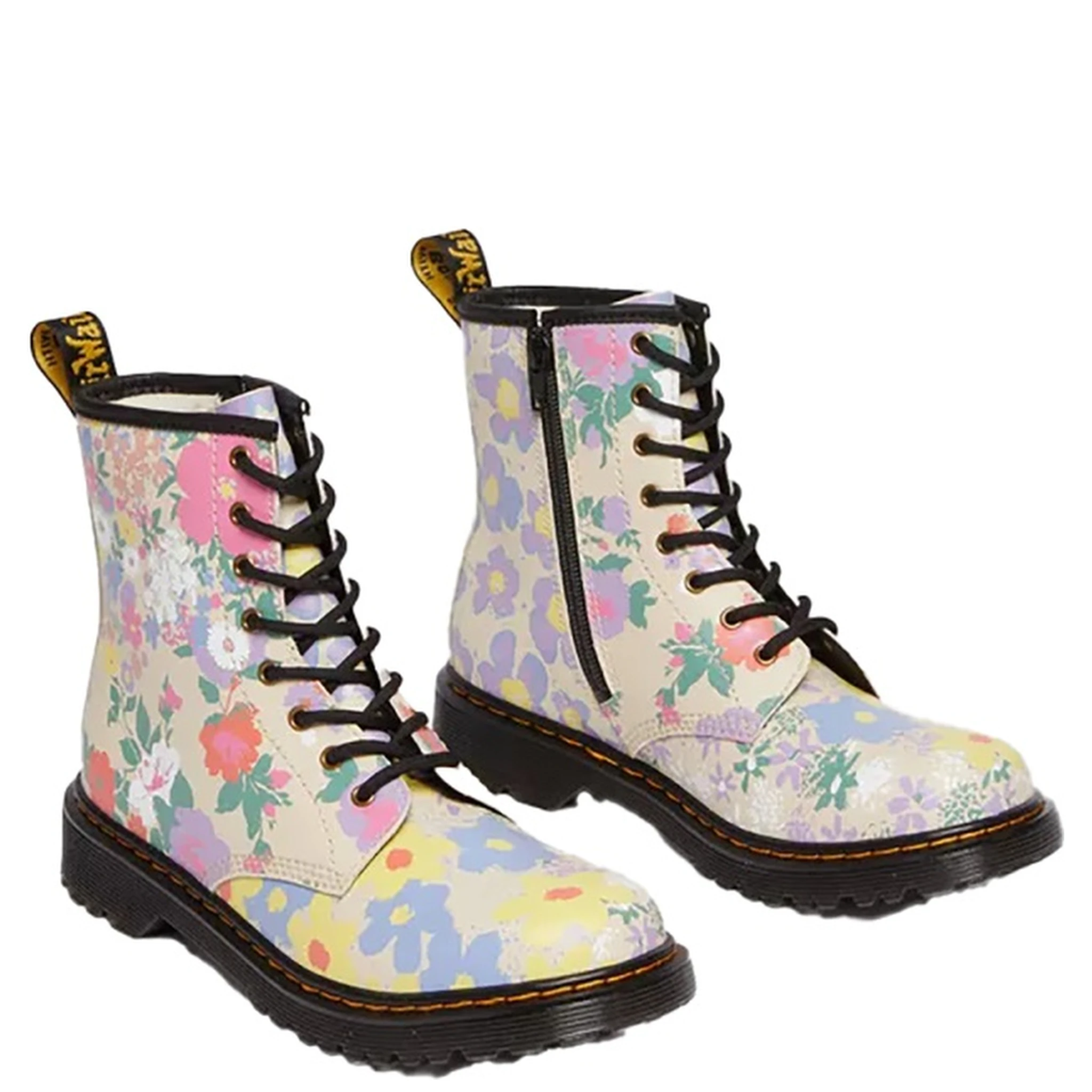 1460 parchment floral mash up