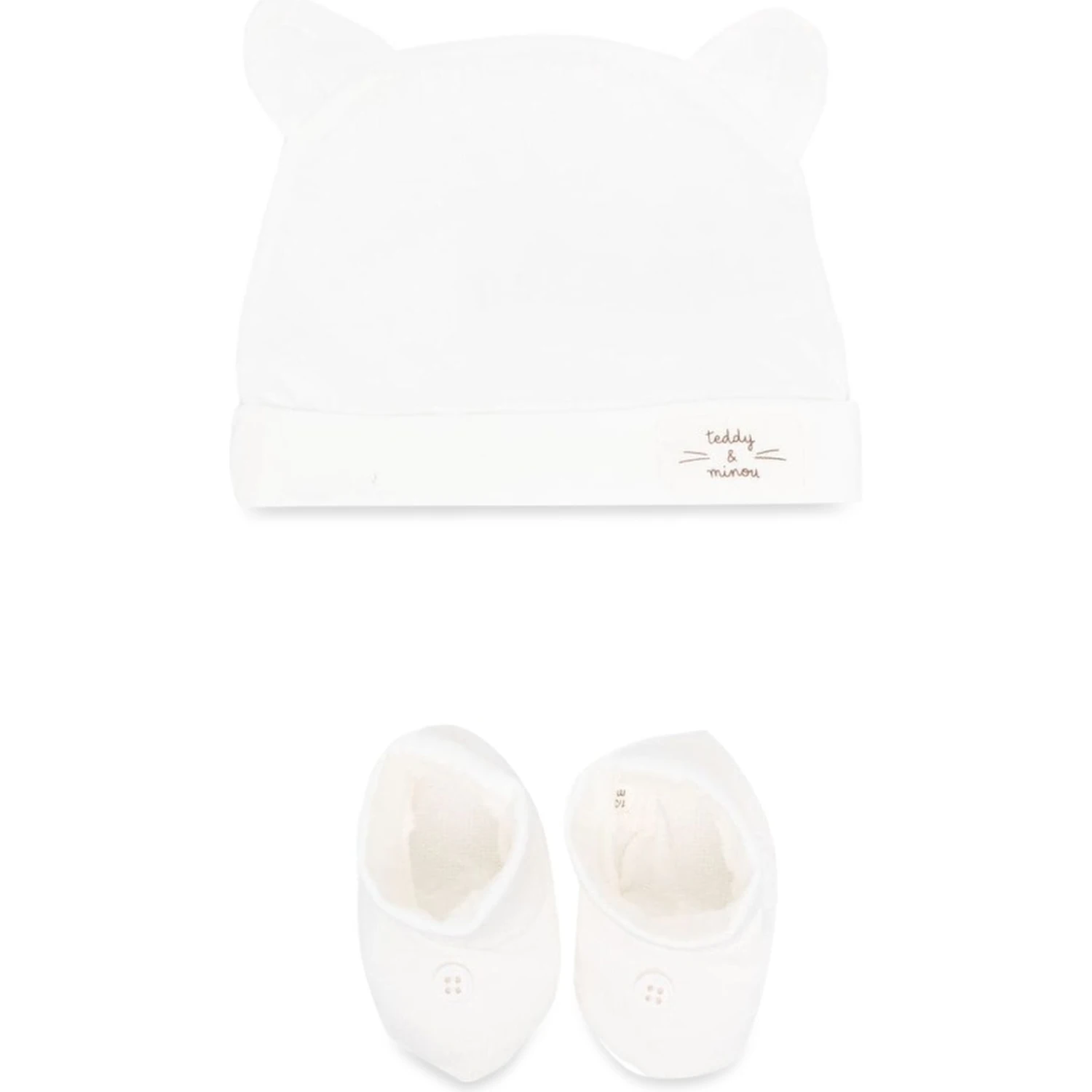bonnet and booties set