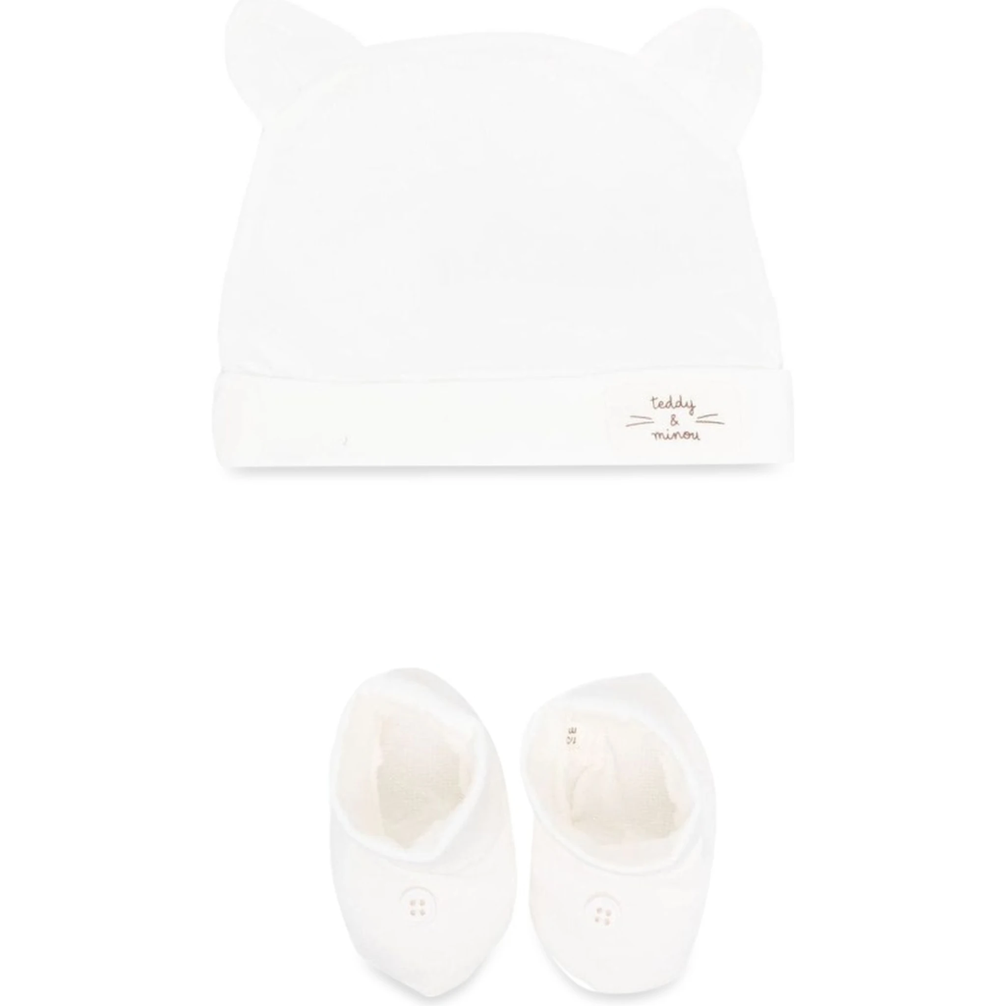 bonnet and booties set