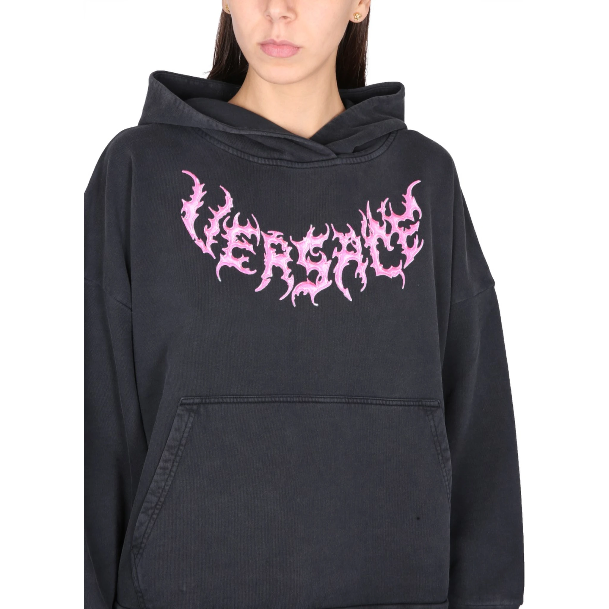 HOODED SWEATSHIRT WITH LOGO