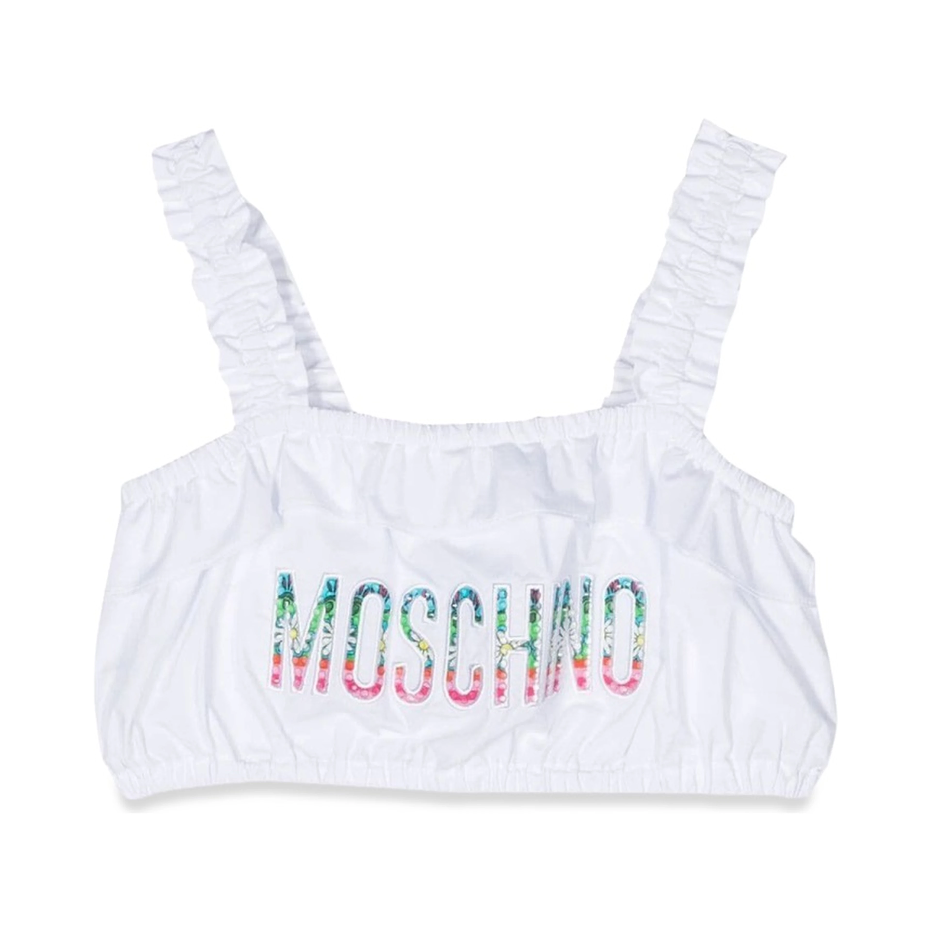 headband top with logo straps
