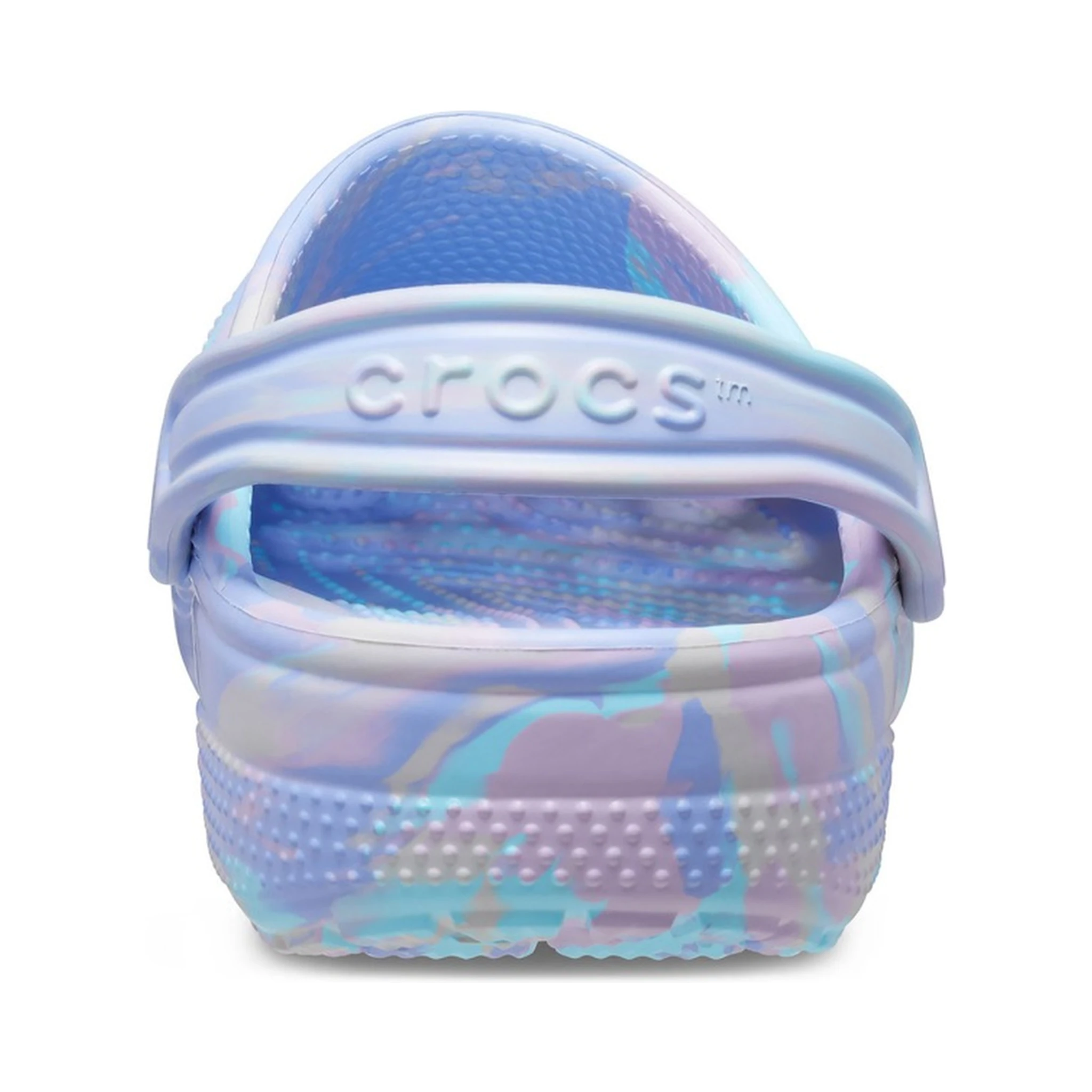 classic marbled clog