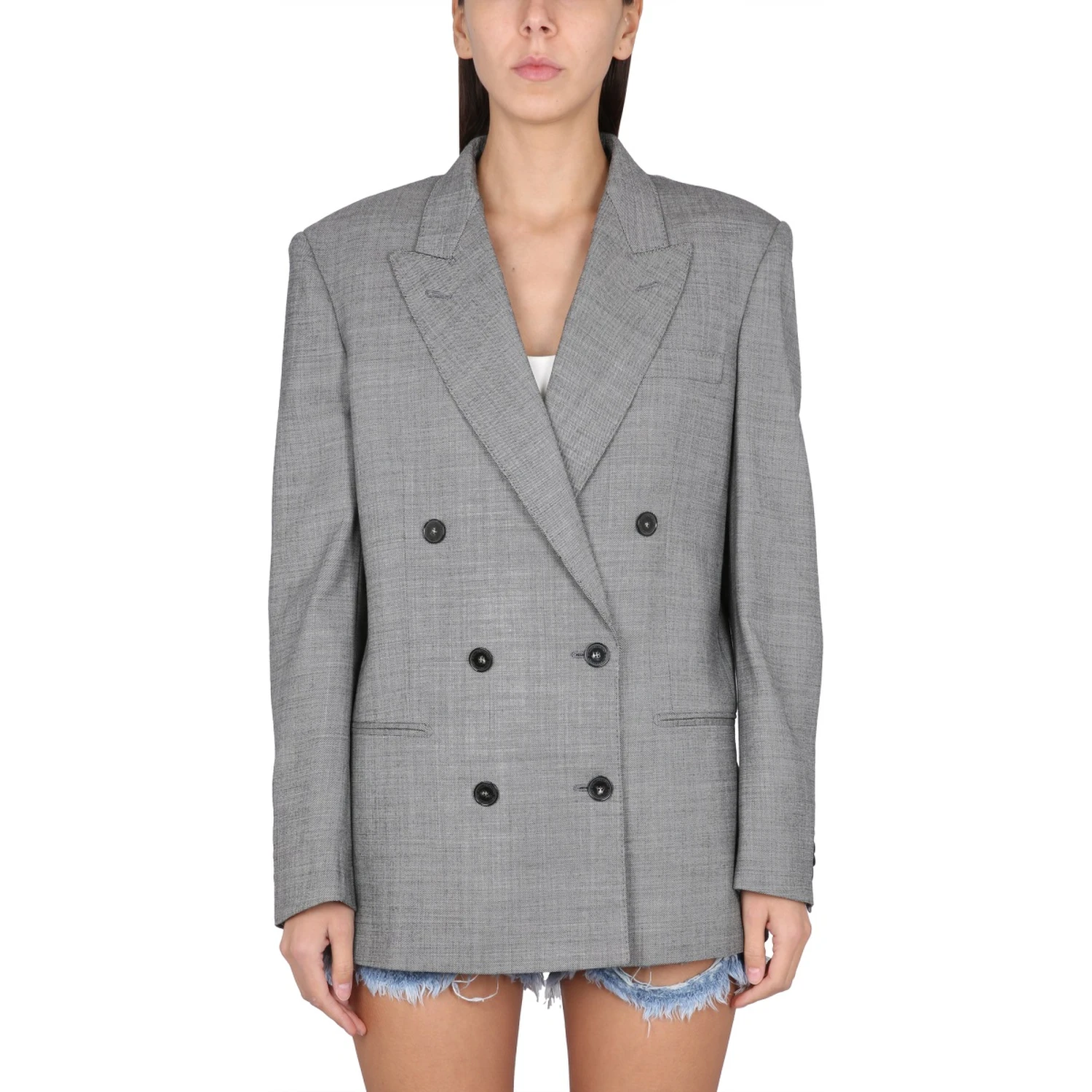 DOUBLE-BREASTED BLAZER