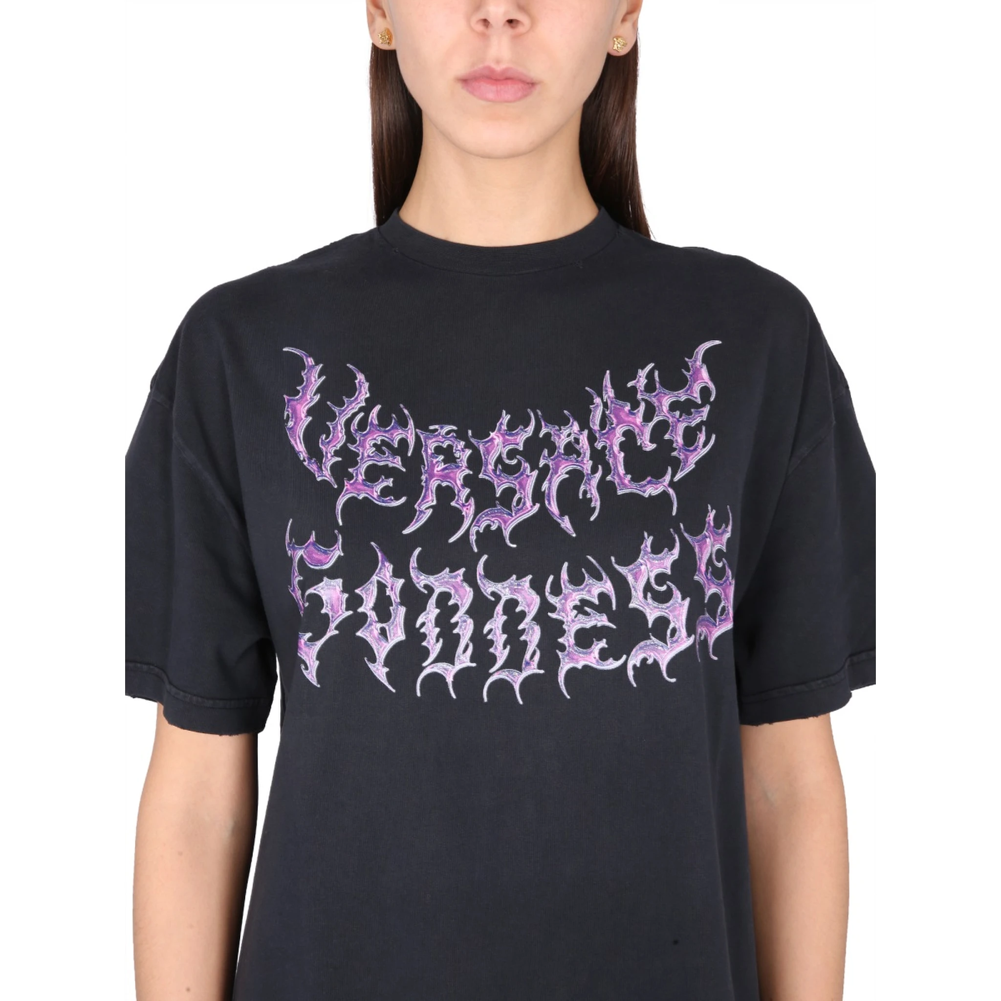 VERSACE GODDESS OVERSIZED T-SHIRT