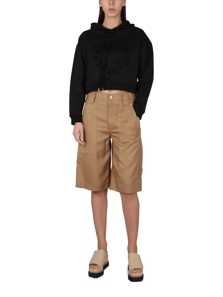 CROPPED SWEATSHIRT WITH LOGO alternative