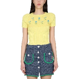 JERSEY WITH EMBROIDERY