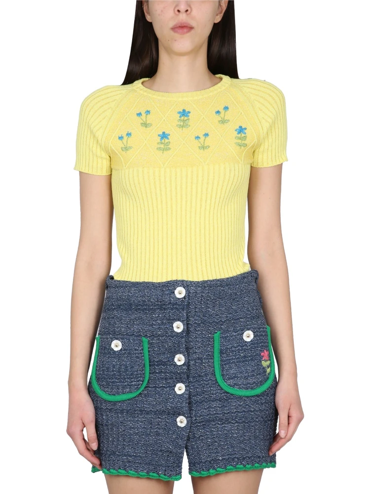 JERSEY WITH EMBROIDERY