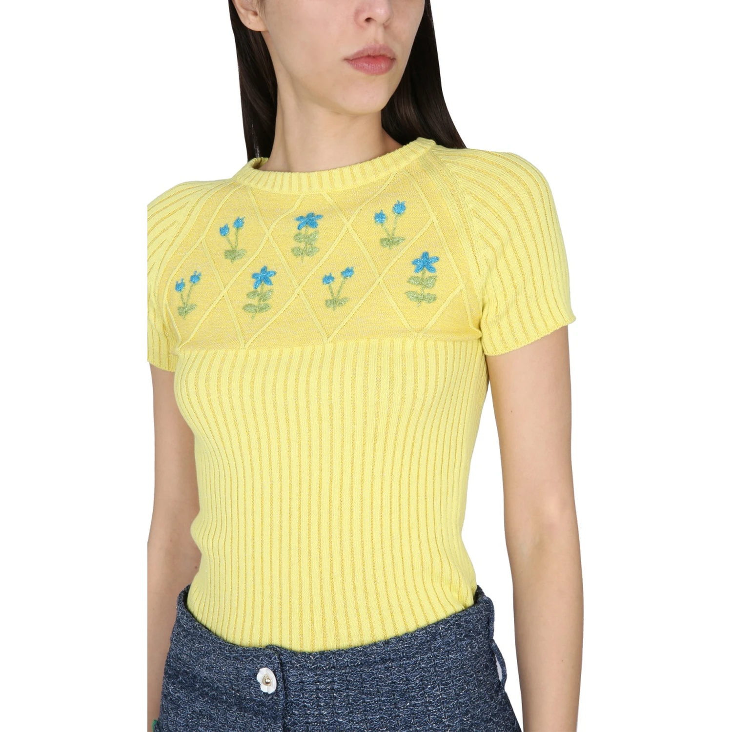 JERSEY WITH EMBROIDERY