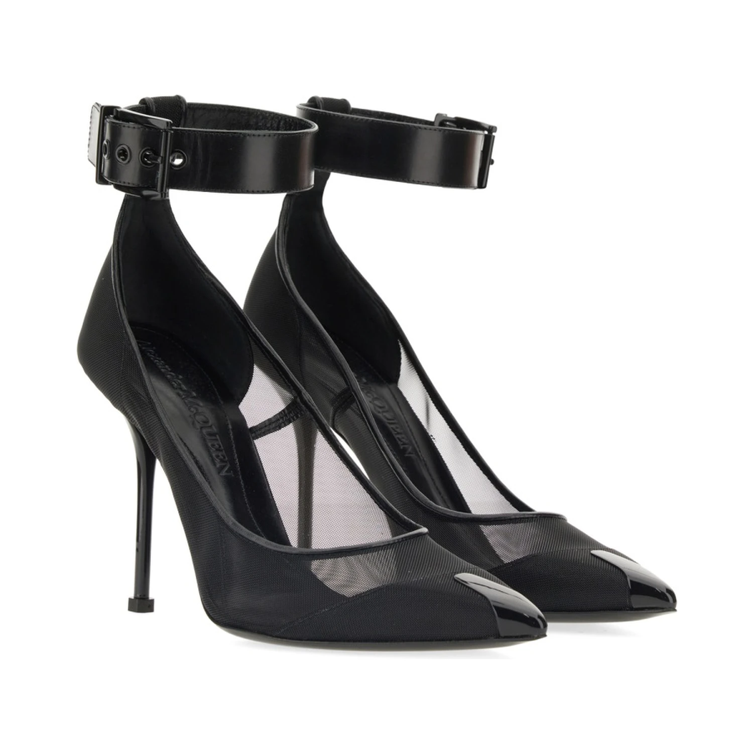 PUNK PUMPS WITH STRAP