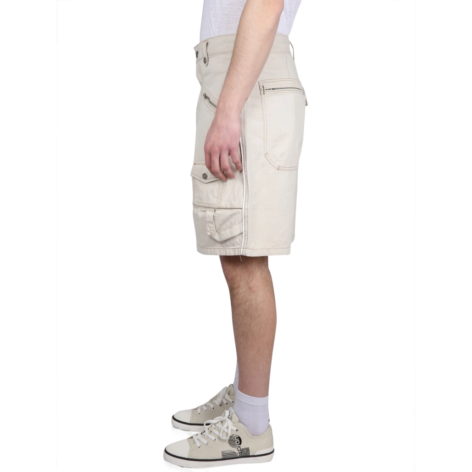 PEIO DENIM BERMUDA SHORTS