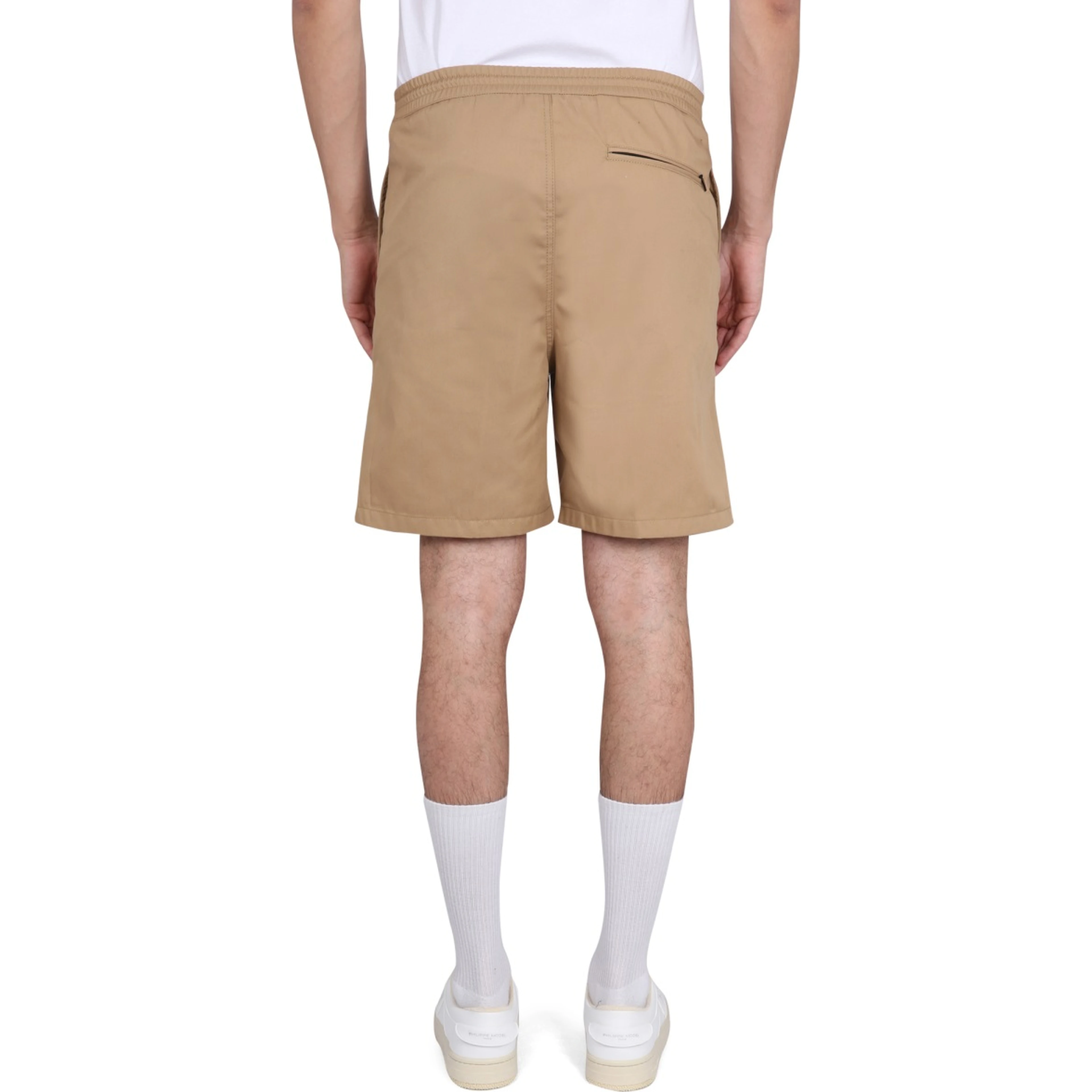 DRAWSTRING BERMUDA SHORTS
