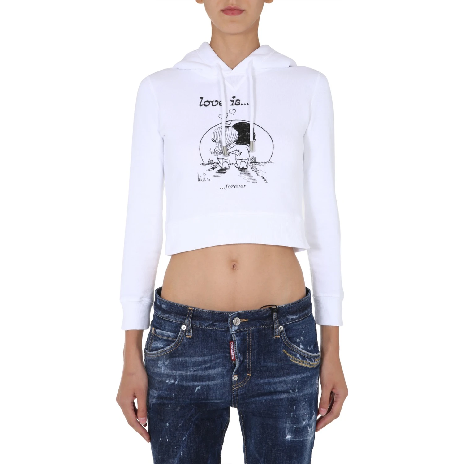 CROPPED SWEATSHIRT
