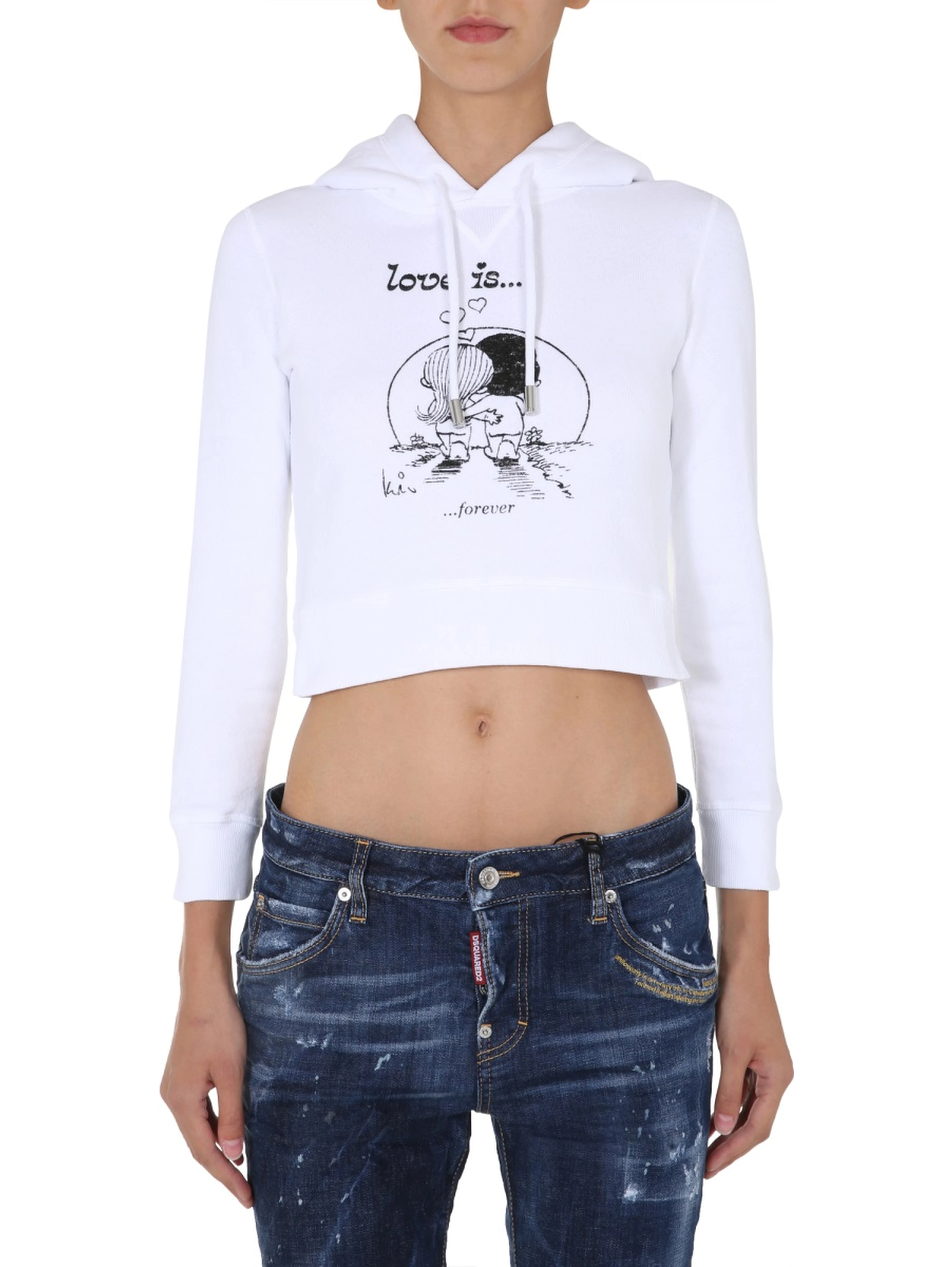 CROPPED SWEATSHIRT