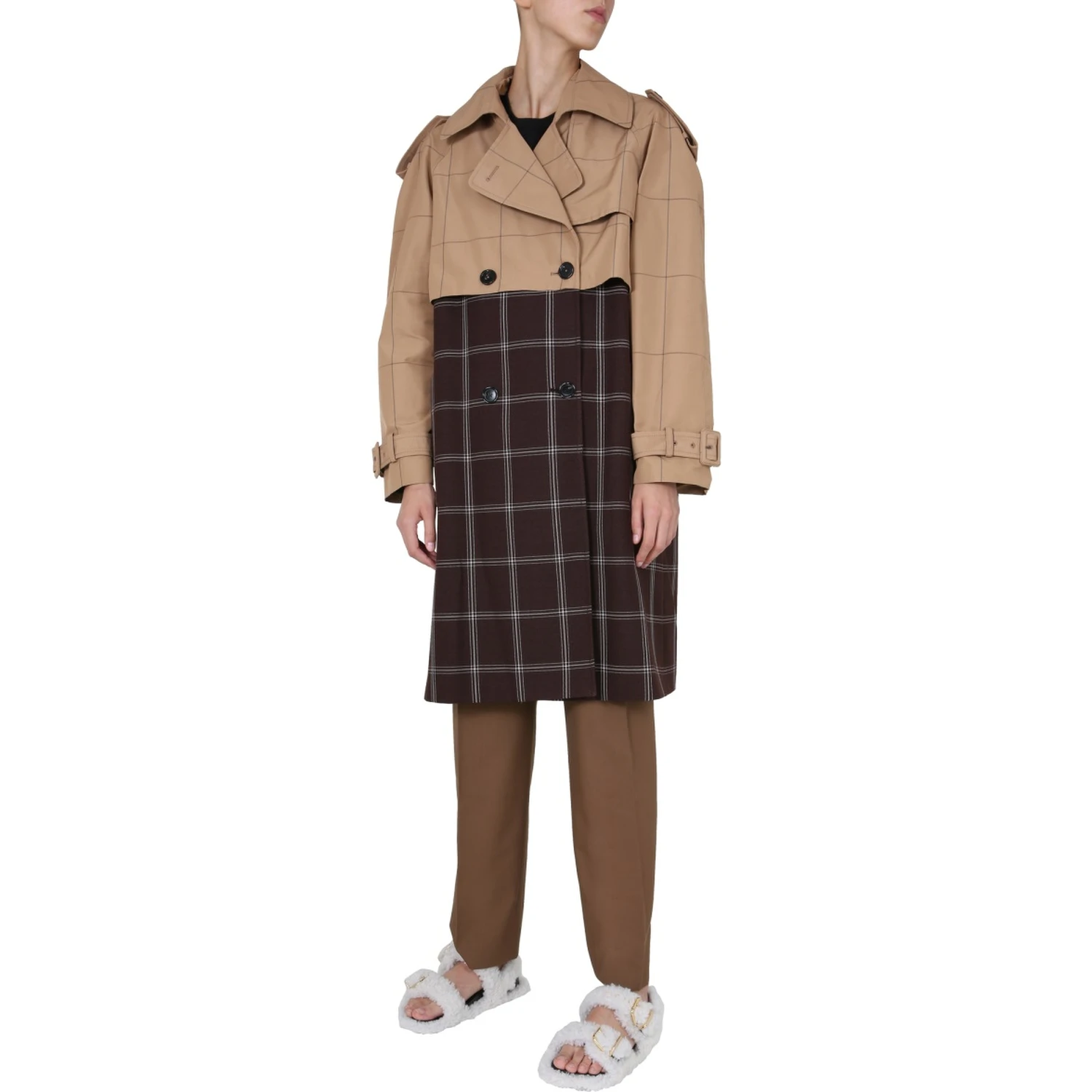 DOUBLE-BREASTED TRENCH