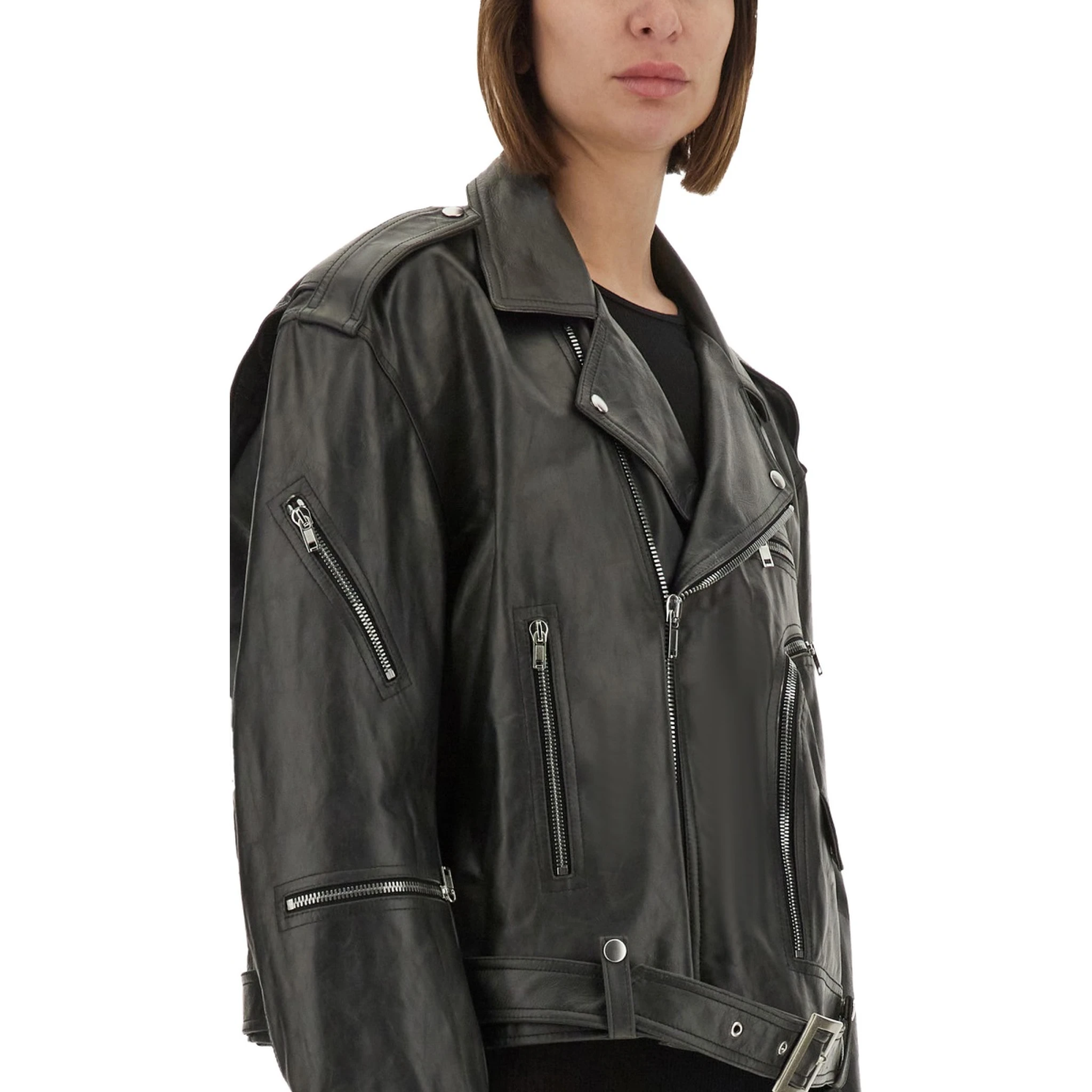 "CROPPED JUMBO BAUHAUS" JACKET