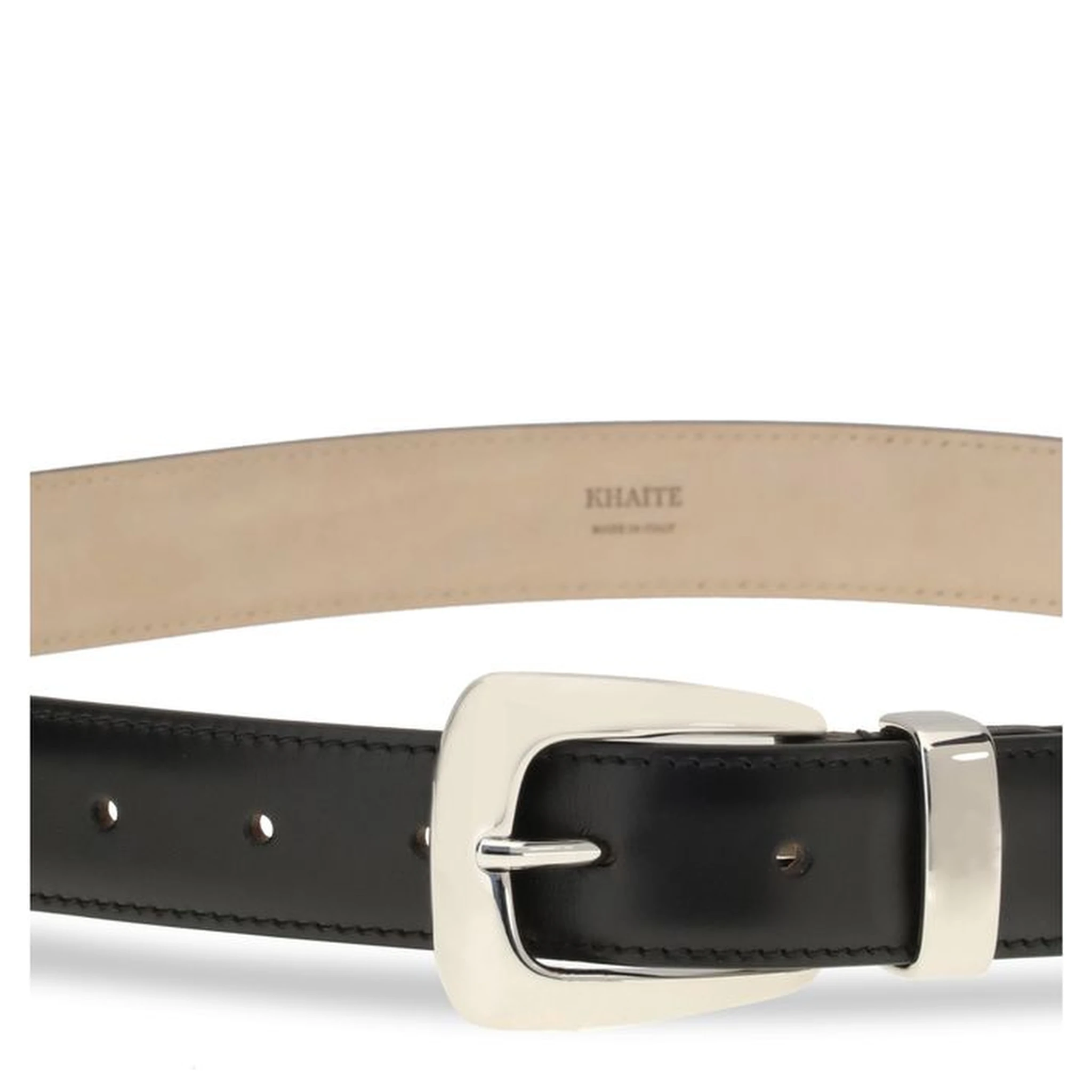 Black Calf Leather Bos Taurus Regular Belt