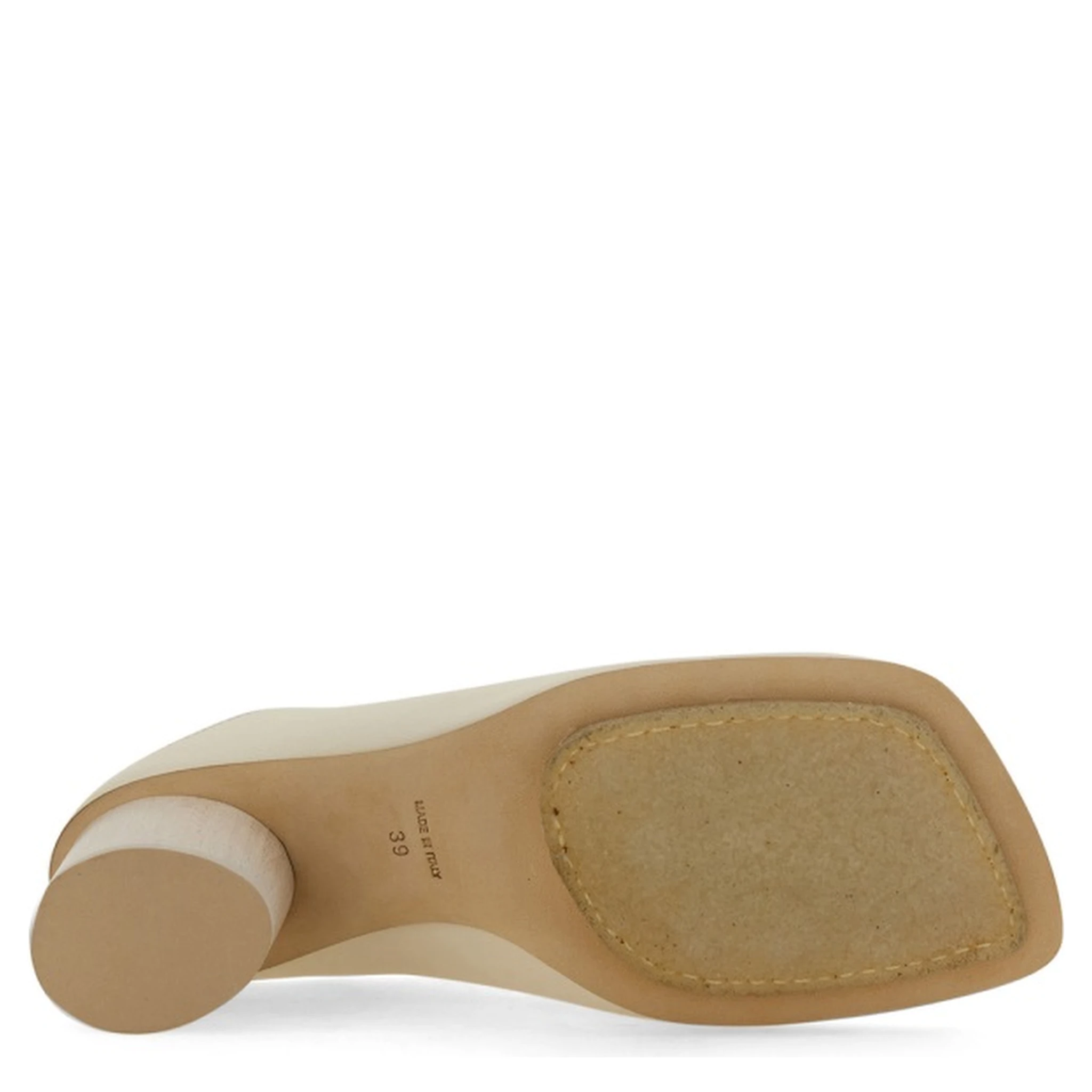 LEATHER MULE.
