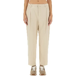 CROPPED FIT PANTS