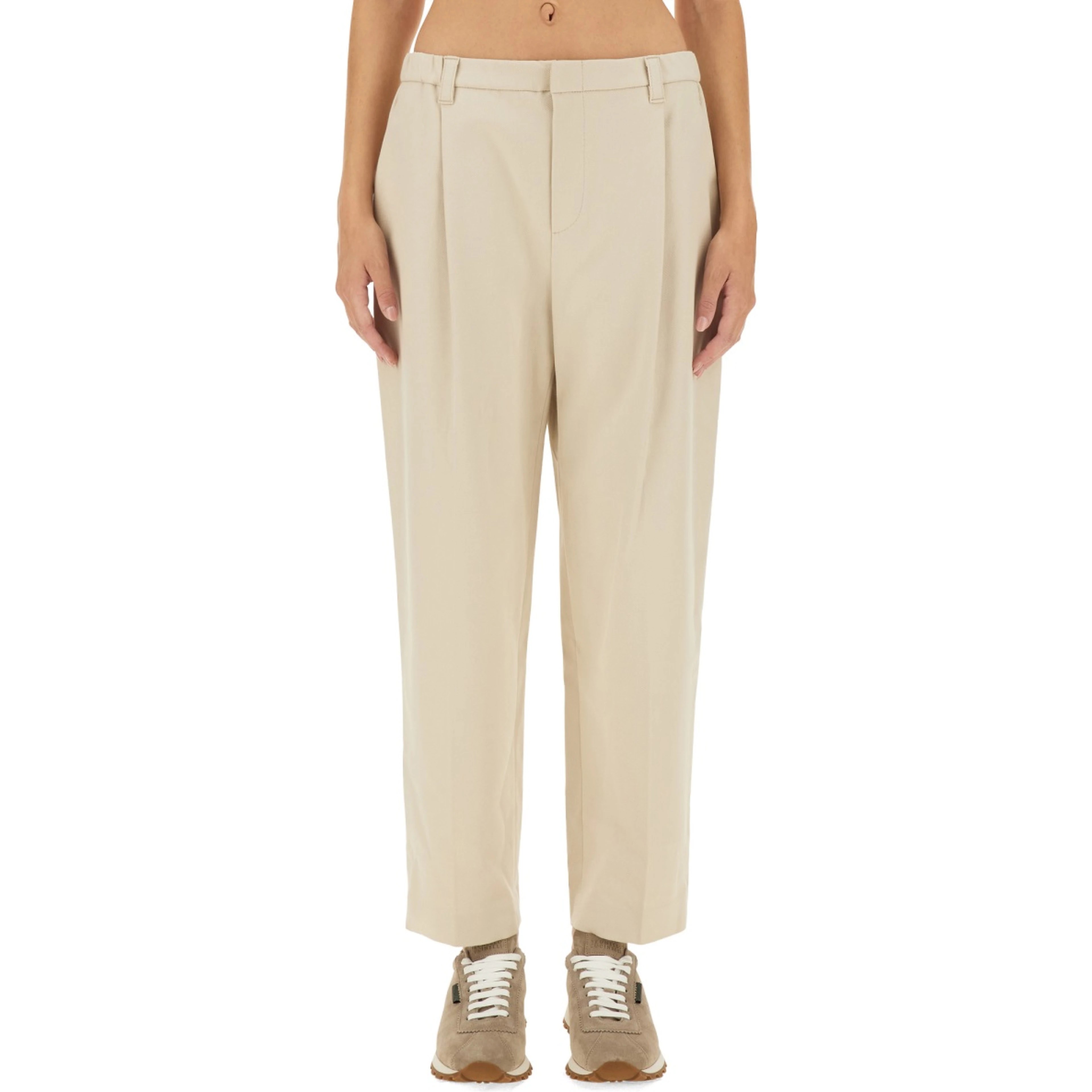 CROPPED FIT PANTS