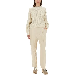 CROPPED FIT PANTS