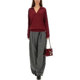 ULTRAFINE WOOL POLO SHIRT