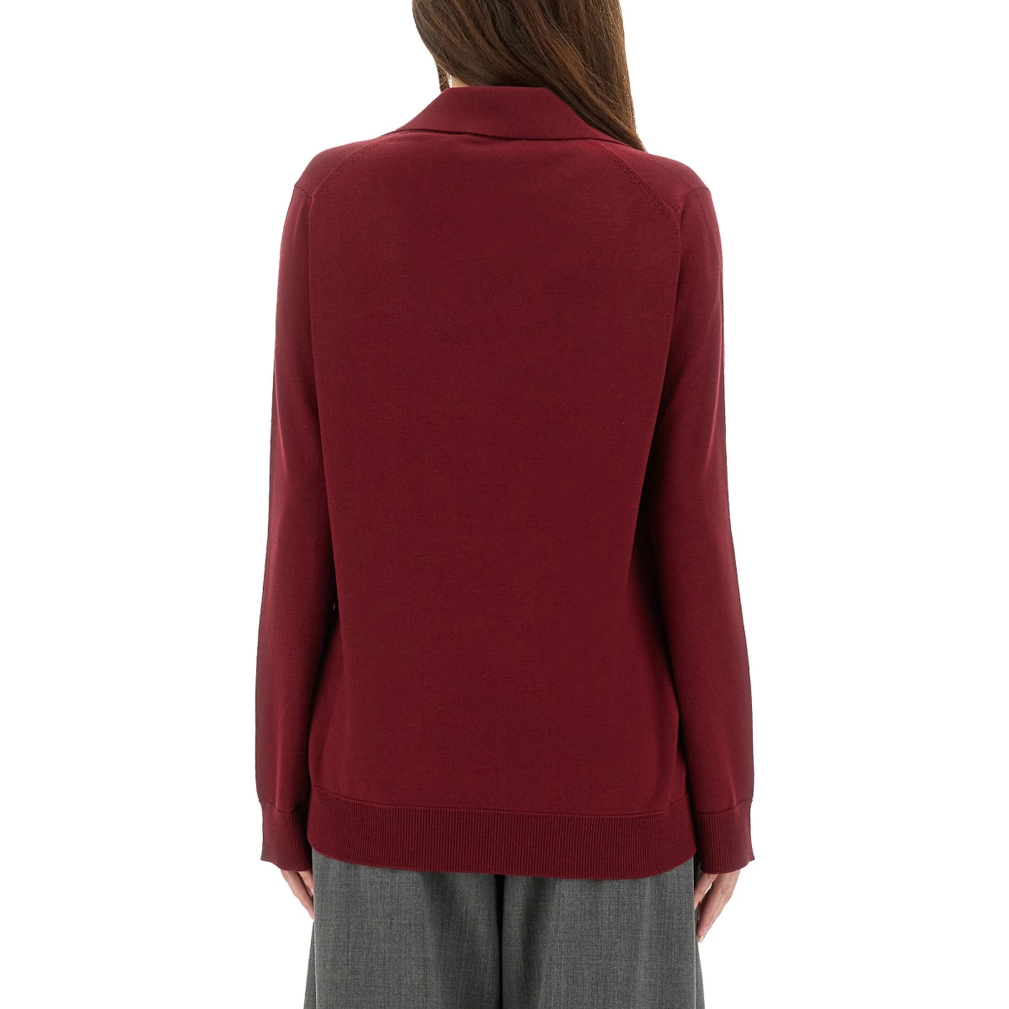 ULTRAFINE WOOL POLO SHIRT