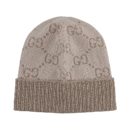 JACQUARD GG HAT