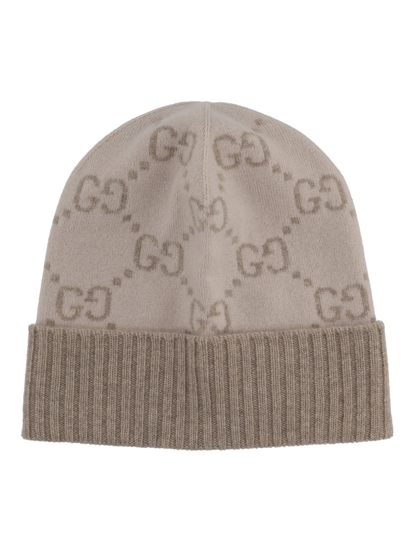 JACQUARD GG HAT