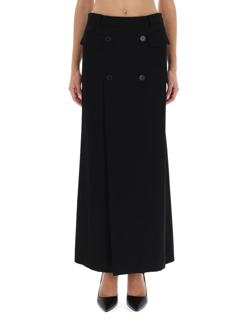 LONG SARTORIAL SKIRT