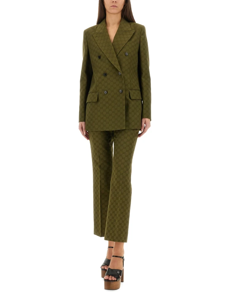 GG FABRIC DOUBLE-BREASTED JACKET alternative