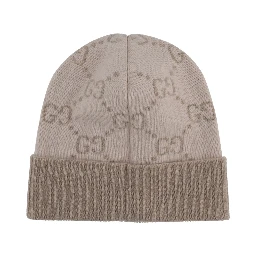 JACQUARD GG HAT