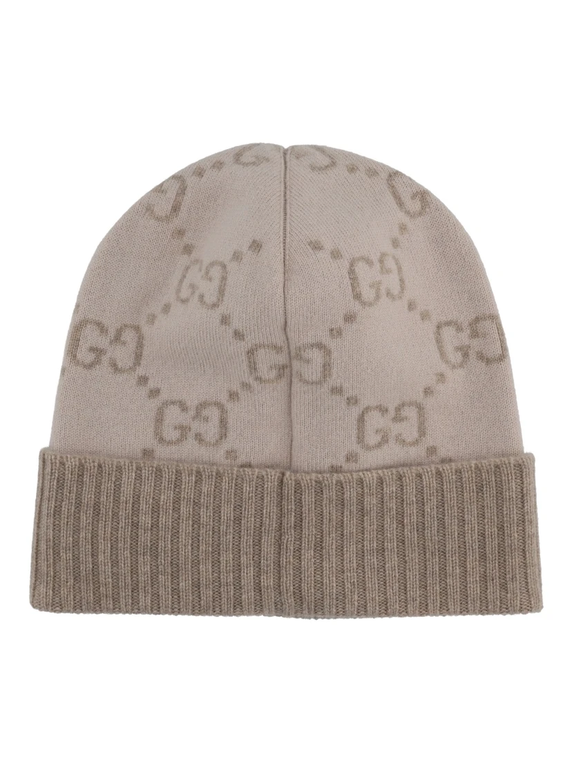 JACQUARD GG HAT