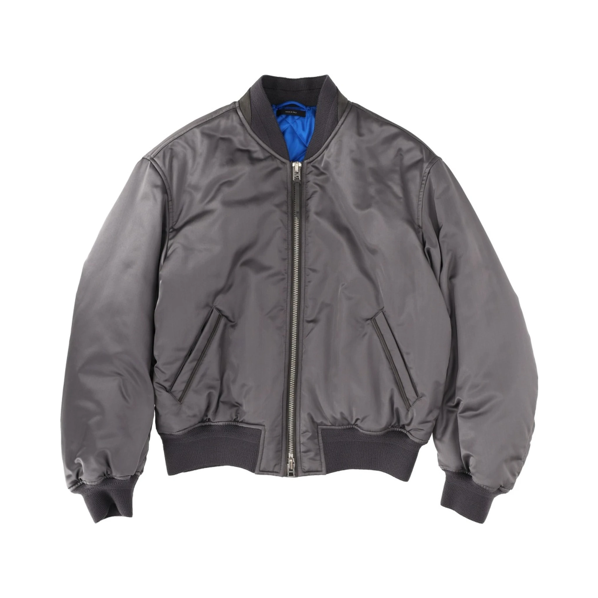 SILK BOMBER JACKET